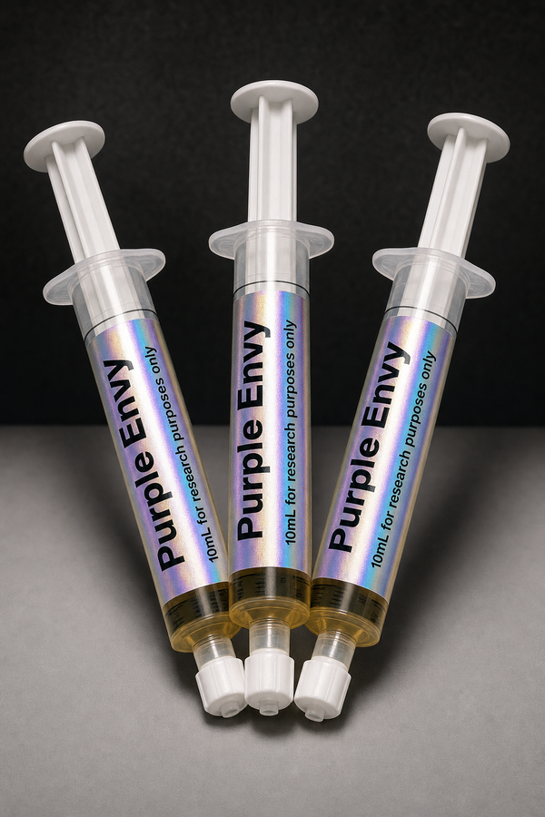 Purple Envy Psilocybe Cubensis Spore Syringe – 10mL Microscopy Research Kit